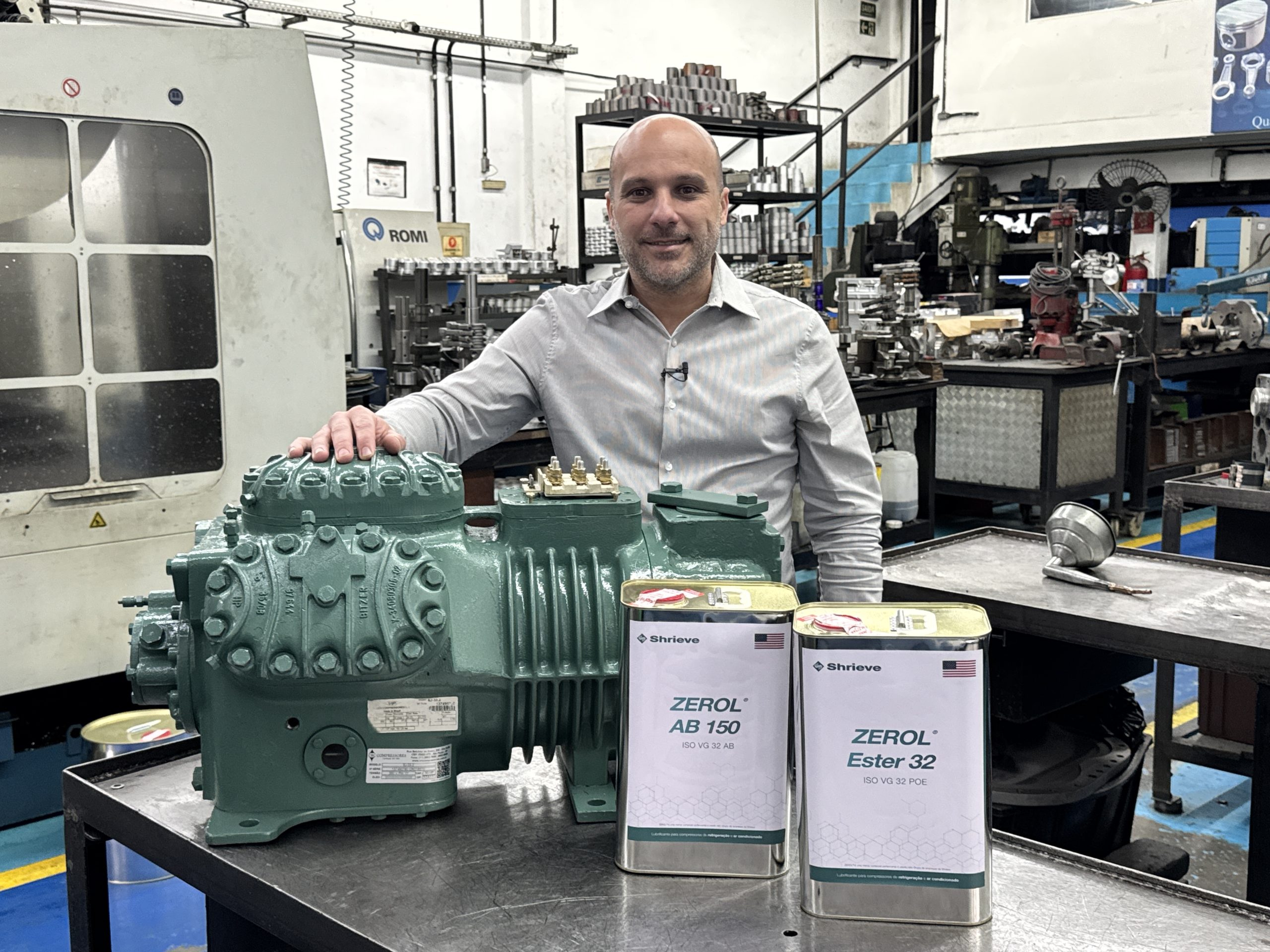 Compressores para sistemas de refrigeração e climatização já estão disponíveis na loja do Grupo CRC